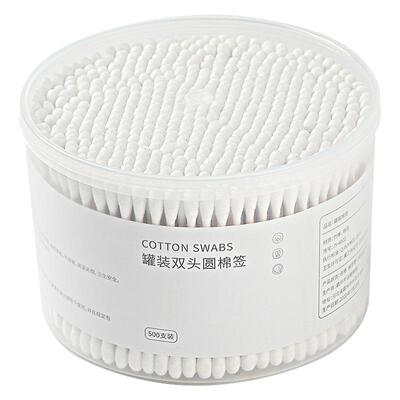 竹木棒化妆用棉棒耳勺棉签掏耳朵圆头一次性清洁棉棒棉签婴儿双头
