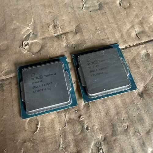 2个英特尔i5-6500 CPU，SR2L6，是议价