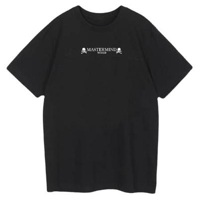 暗黑潮牌MMJ骷髅头印花T恤短袖