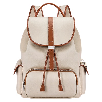 可颂双肩包法式风慵懒出街通勤