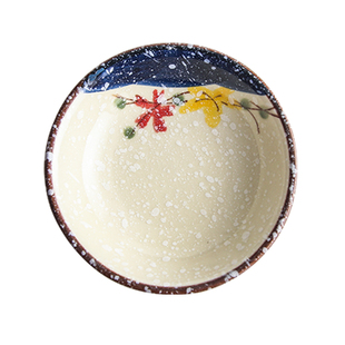 家用调味碟陶瓷醋碟酱碟酱油碟火锅蘸料碗小菜小吃盘子圆形小吃碟