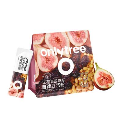 onlytree无花果亚麻籽豆浆代餐