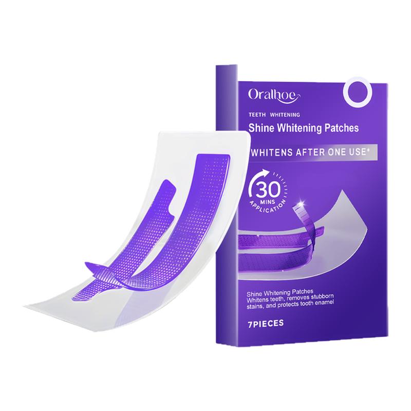 ORALHOE 牙齿清洁贴片 牙齿清洁牙齿护理牙贴片温和清洁日常护理