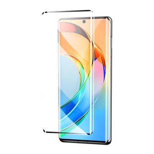 适用荣耀x50钢化膜全屏覆盖防爆玻璃保护honorX50Pro手机贴膜曲面抗蓝光x50gt水凝膜高清防指纹全包边屏保por