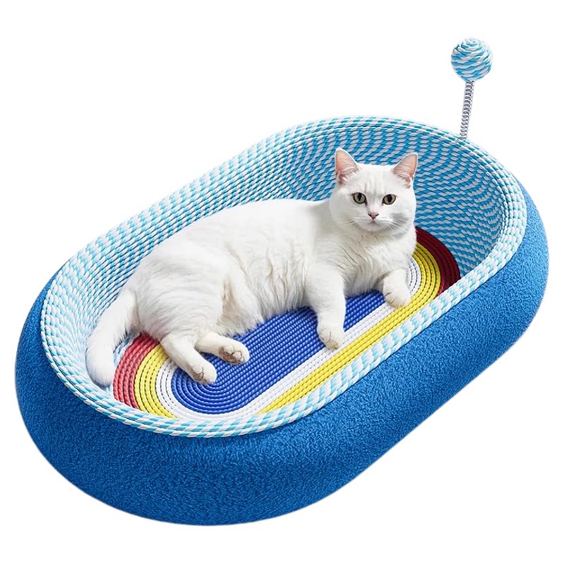 猫抓板猫窝一体耐磨不易掉屑