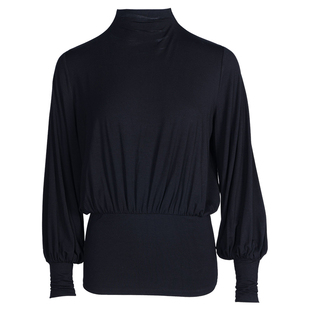 贝蒂拉丁舞露背上衣宽松遮肉2025新款练功服女高级感长袖舞服BD66