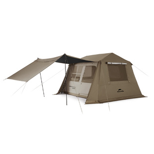 Naturehike挪客屋脊6.0第二代速开帐篷户外防雨野营露营钛黑胶