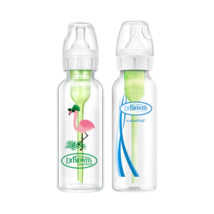 布朗博士PP标准奶瓶唇腭裂专用兔唇宝宝喂养防胀气玻璃250ml