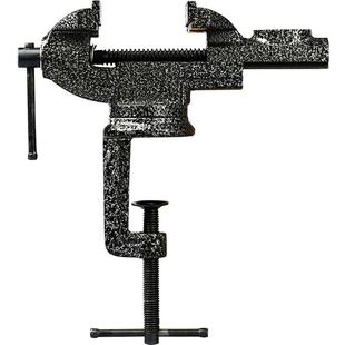 小型台钳 家用迷你桌虎钳工作台 多功能微型万向钳子夹具 虎钳台