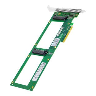 Linkreal 2口4口U.2转接卡 PCIe转SFF8639扩展卡 U.2SSD固态硬盘