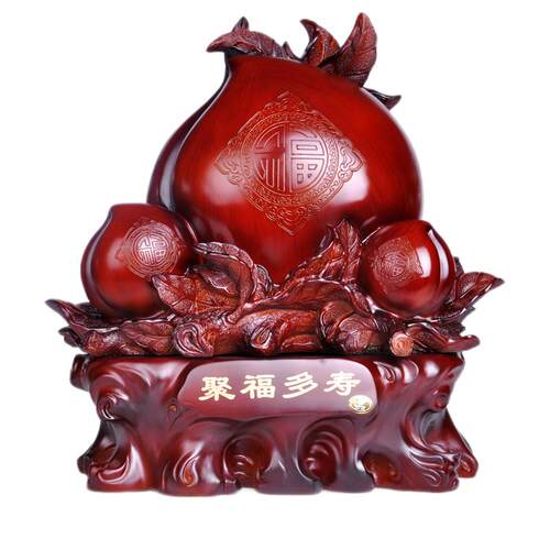 大号寿桃摆件工艺品送老人生日礼物送长辈老年人实用祝寿贺寿礼品