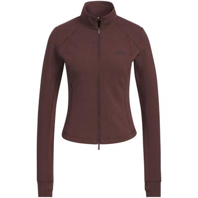 滔搏adidas阿迪达斯女子W SLIM KNIT JKT运动健身夹克外套KF2507