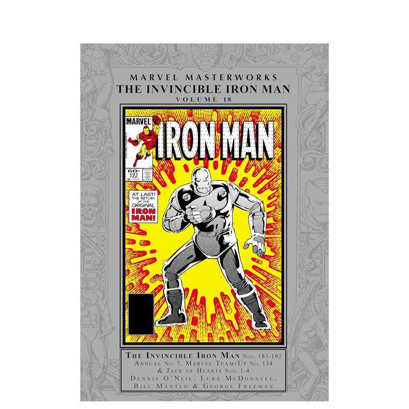 【预售】漫威漫画 漫威大师作品:无敌钢铁侠卷18 MARVEL MASTERWORKS: THE INVINCIBLE IRON MAN 英文漫画书原版进口美漫书籍