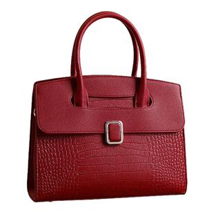 妈妈款红色包包女结婚包复古中年婆婆手提包日常通勤婚宴包送母亲