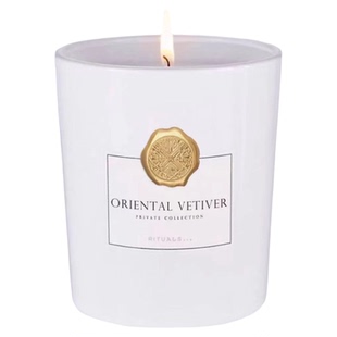 Rituals怡式香薰蜡烛珍藏系列香根草茉莉玫瑰乌木360g 婷婷爱挖宝