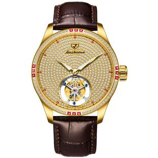 陀飞轮满天星男士手表男款镂空机械表全自动名表高档腕表品牌十大