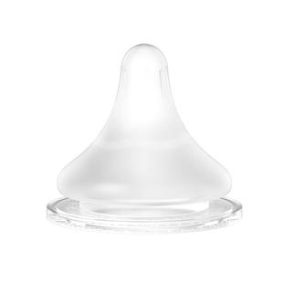 适配贝亲奶嘴三代奶瓶硅胶宽口径重力球吸管配件M/L号6/9个月以上