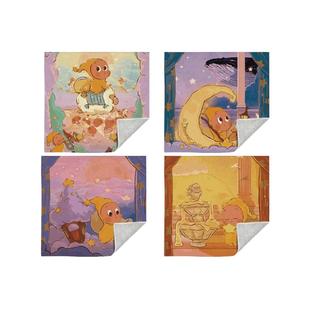 泡泡玛特星星人点亮系列可爱小精灵Twinkle twinkle治愈系百贴布