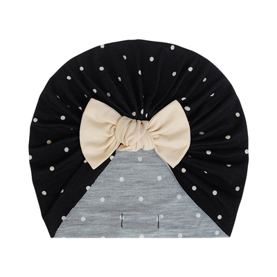 初生护囟可爱超萌蝴蝶结婴儿帽子