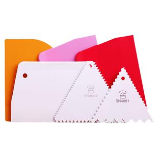 三能刮刀刮板家用烘焙工具蛋糕奶油刮片切面刀硬质塑料刮板