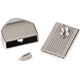 金属拉链尾夹 diy辅料配件包包拉尾止口尾端修复扣皮具装饰螺丝扣