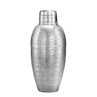 酒术不锈钢日式BIRDY调酒壶英式磨砂摇酒壶三段式鸡尾酒雪克壶