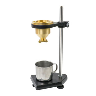 祈鑫LND-1型台式涂四杯涂4号粘度杯涂料油漆流速粘度杯粘度计铜杯