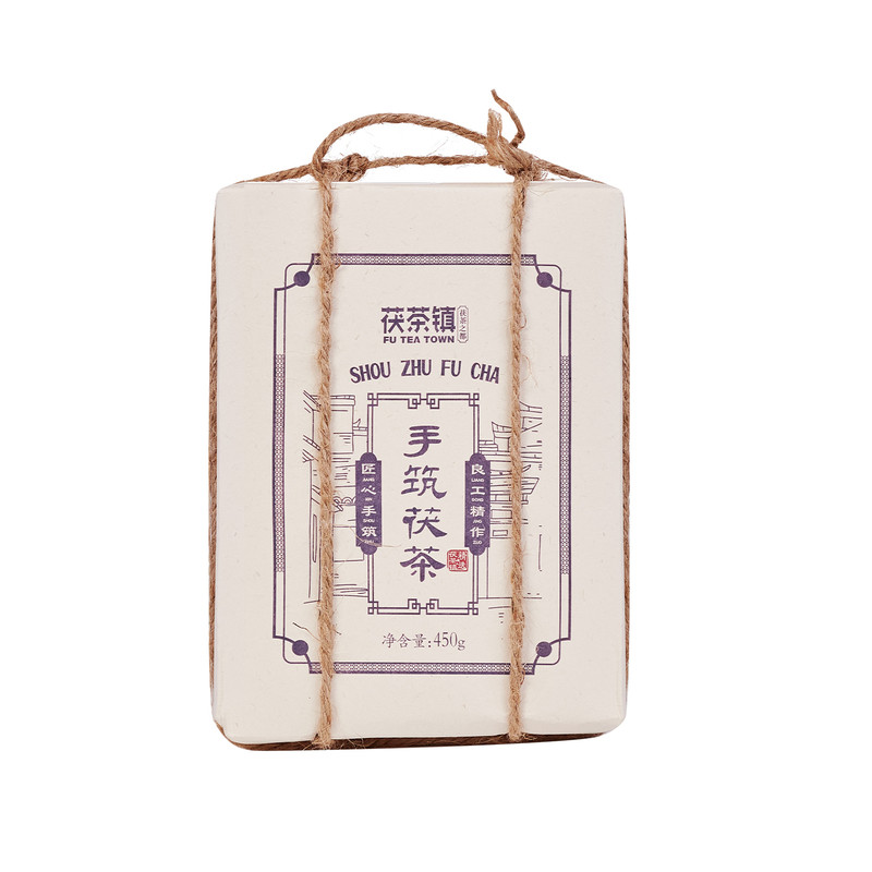 泾阳手筑茯茶15年份情系百年茶砖