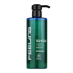FEELING菲灵薄荷沁爽洗发乳洗发水 清凉控油蓬松丰盈清洁洗发露