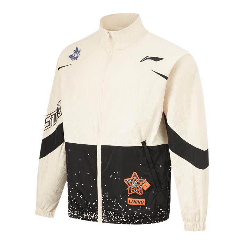 Lining/李宁正品CBA全明星专业篮球系列男子宽松运动外套AFDU909