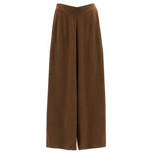 诗意花朵云朵棉麻裤舞蹈裤跳舞女裤练功服阔腿裤可穿日常舞蹈服