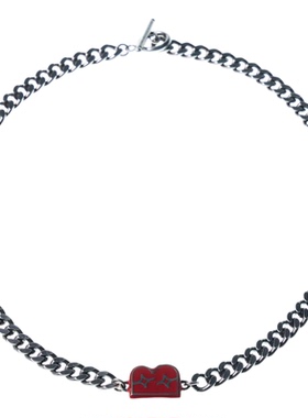 BJHG不计后果复古街头炽星项链男款美式潮流百搭配饰高级情侣饰品