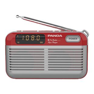 熊猫S7蓝牙收音机新款老人专用复古播放器一体机随身听高音质音箱