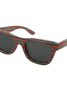 墨镜时尚风炫彩黑色框架太阳镜