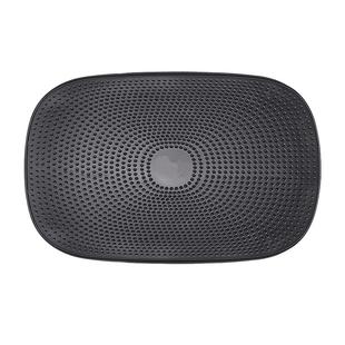 车载防滑垫中控台装饰品香水摆件香薰抽纸巾盒圆形硅胶垫子耐高温