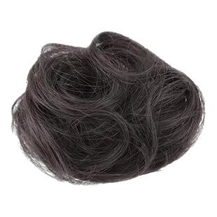 假发抓夹女秋冬半扎丸子头仿真发蓬松花苞头发饰懒人垫发包盘发器