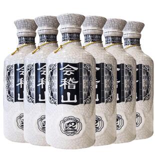 【年货礼盒】会稽山黄酒纯和12年陈酿500ml*6 花雕加饭酒特产礼盒