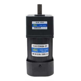 调速齿轮减速电机6W-400W单相220V正反转可逆带耳电动机 交流马达