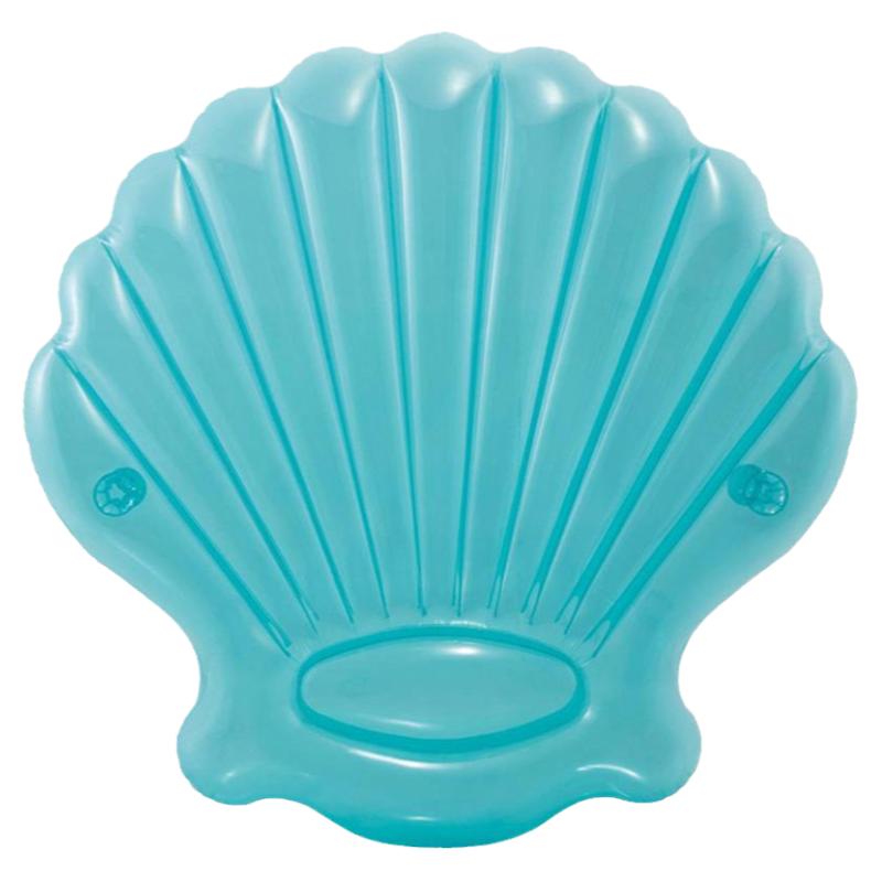 intex1-3人贝壳浮床胖子爱心浮排