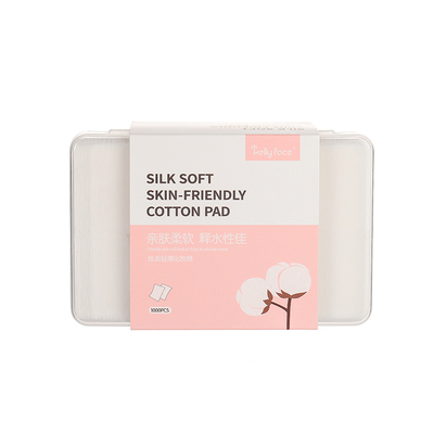 正品1000片盒装薄款化妆棉