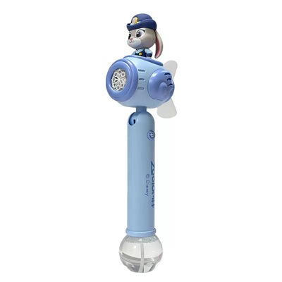 正版疯狂动物城朱迪警官泡泡棒枪