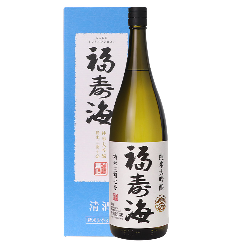 福寿海三割七分纯米大吟酿1.8L