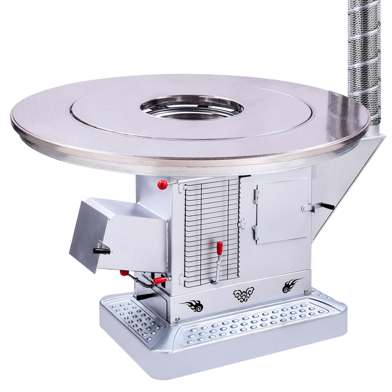 汽化炉农村新型加厚室内无烟取暖炉可换胆封火节能柴煤两用气化炉