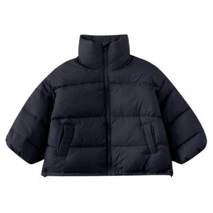 男宝宝羽绒服冬季2025新款儿童韩版白鸭绒面包服外套男童保暖冬装