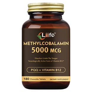 Liife厉孚pqq甲钴胺维生素b12族高活性叶酸营养修复神经官方正品