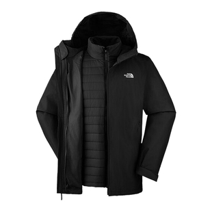 TheNorthFace北面三合一冲锋衣男秋冬户外防水保暖棉内胆外套8FHW