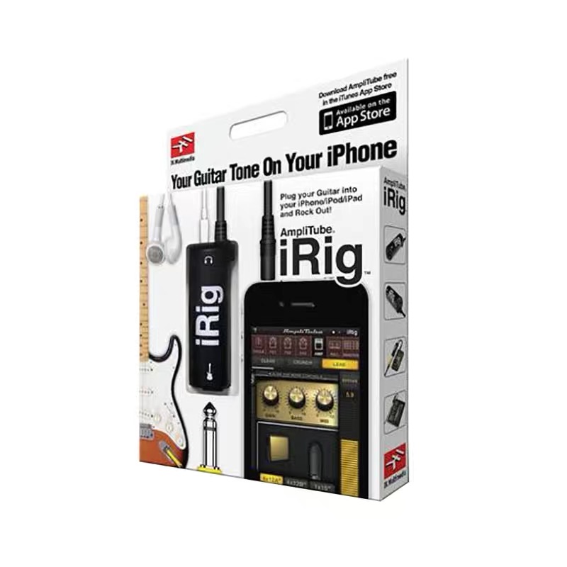 irig同款内录吉他声卡 Mac iPhone ipad软件效果器电吉他贝斯通用