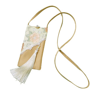 芬芳之品原创刺绣中式手机包袋绣花汉服小包古风斜跨单肩竖款