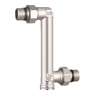 角阀移位器花洒加长曲脚偏心角水龙头拐角马桶水管延长抬高铜弯头