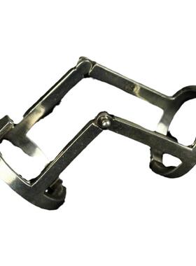 极简几何铰接式纯银盔甲戒指